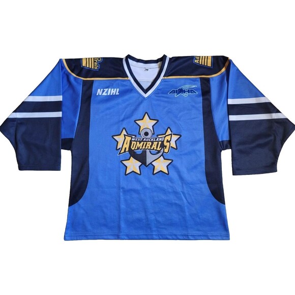 Other - RARE West Auckland ADMIRALS New Zealand NZIHL Youth hockey jersey, 16